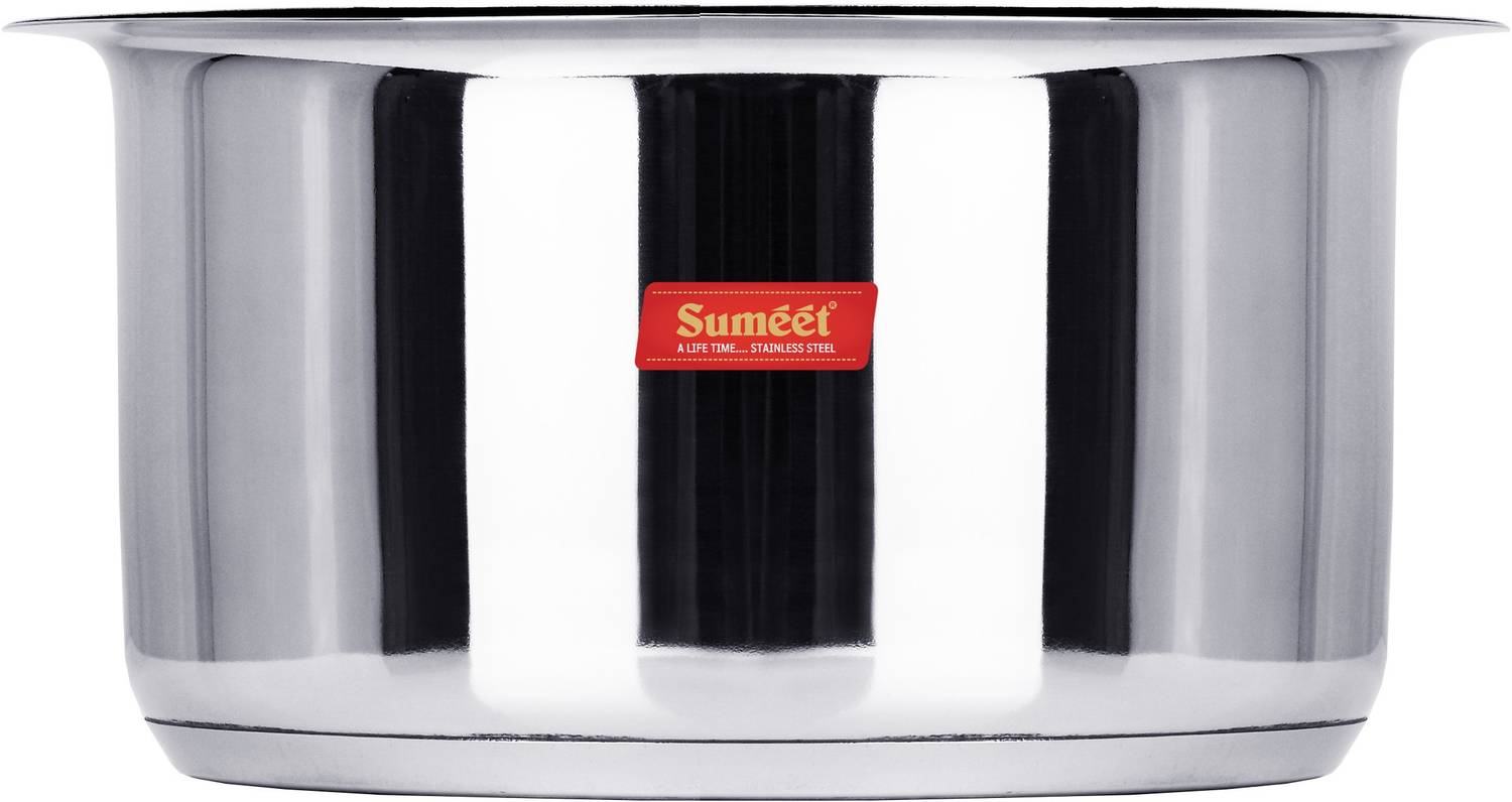 Lot 4 Couvercles Épais Inox Sumeet Pour Casseroles - Tailles S 12,3 à 16,7 Cm
