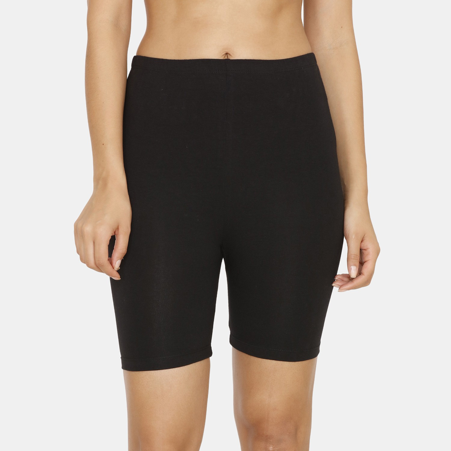 Image of ZIVAME Solid Women Black Tights