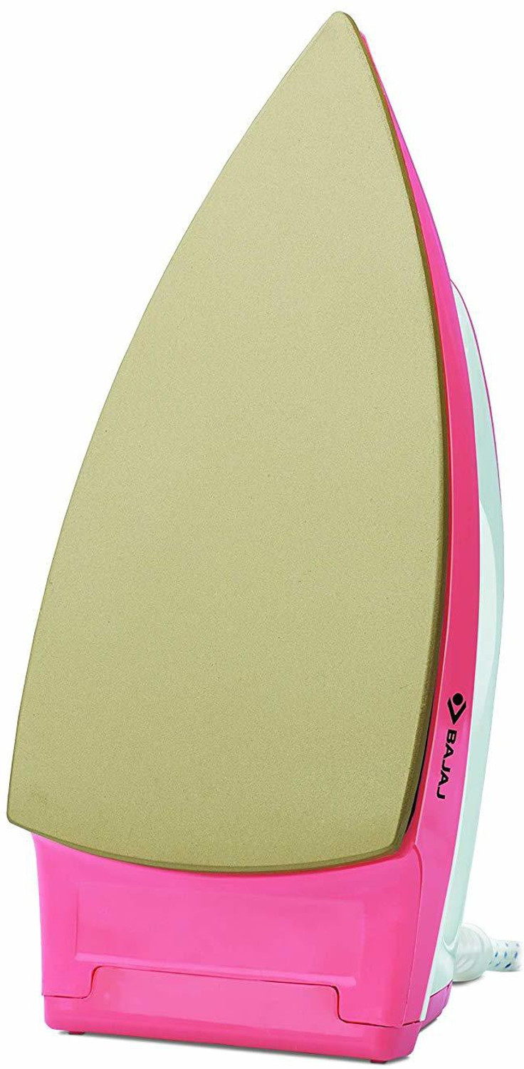 Image of BAJAJ Majesty Canvas Pink 1000 Watts Dry Iron 1000 W Dry Iron
