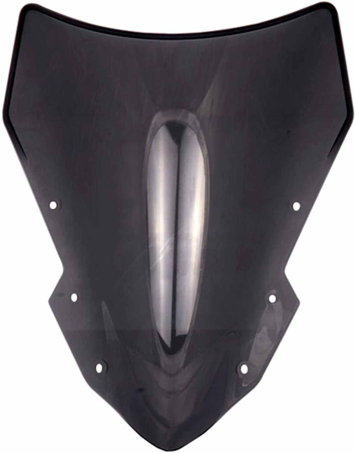 Image of WSI W Universal Visor (Black) Bike Windshield