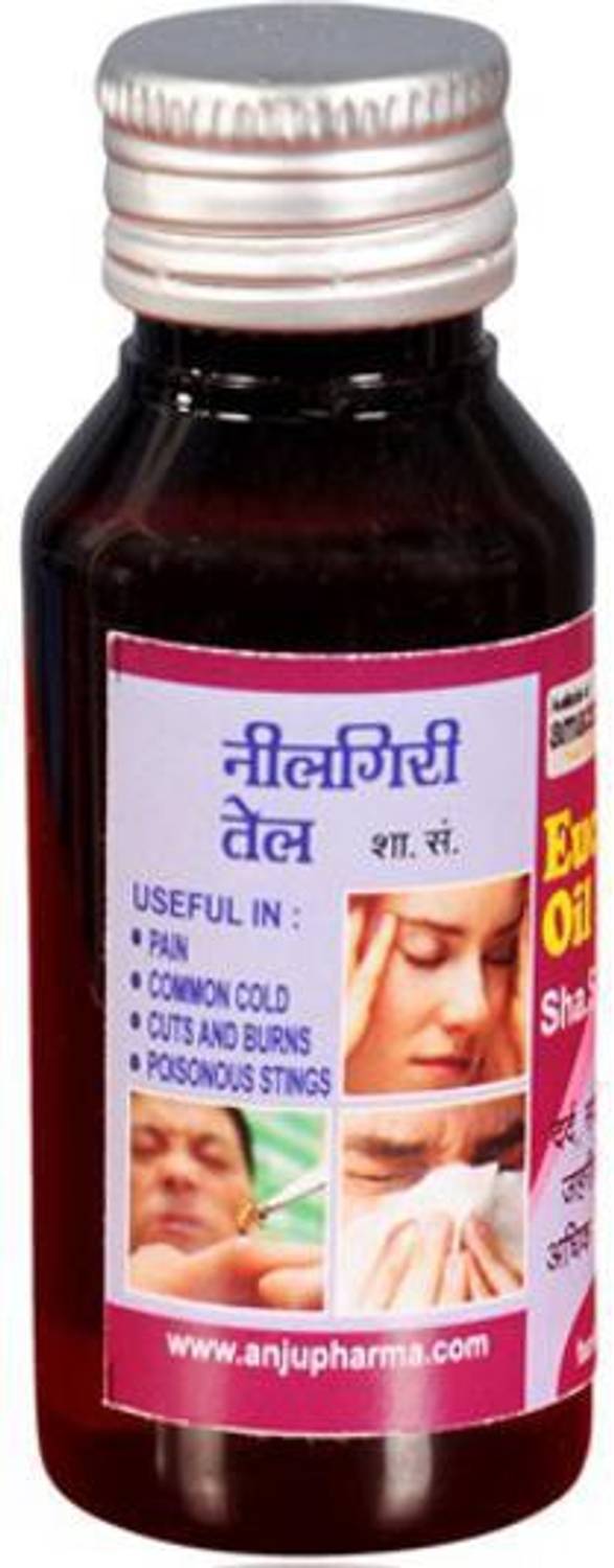 ANJU PHARMACEUTICALS Eucalyptus Oil (60 ml) Liquid