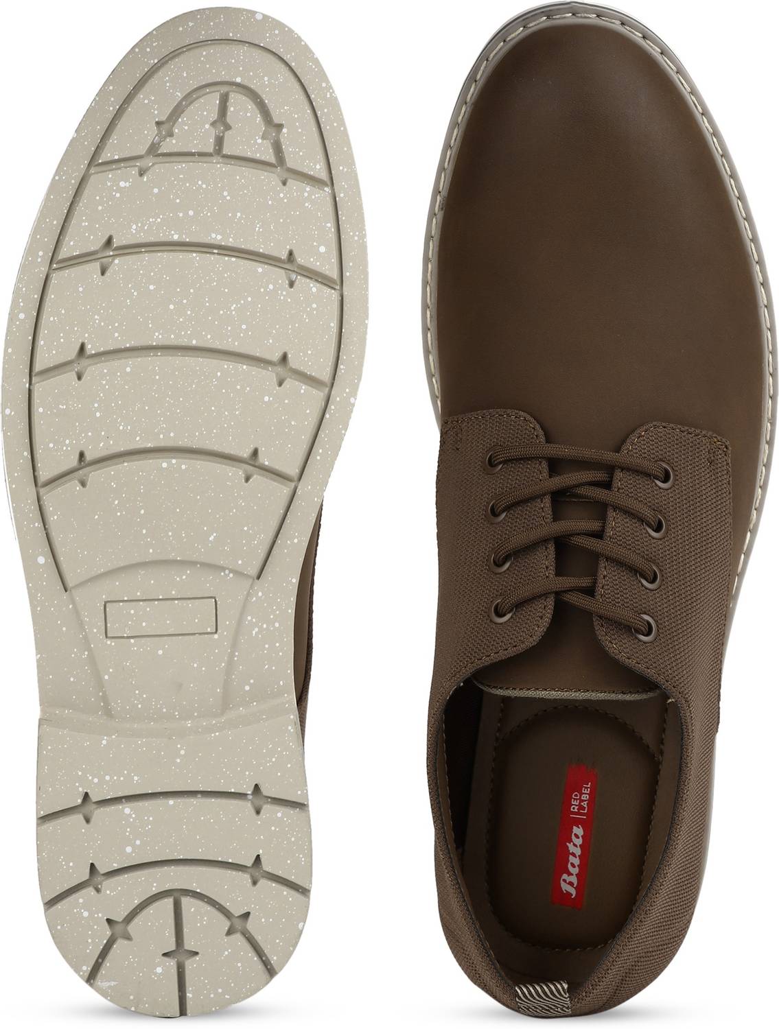Bata Corporate Casuals For Men Brown - Image 4