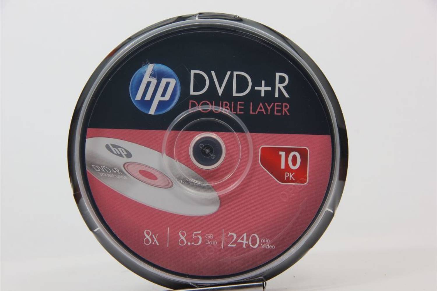 HP DVD Recordable DRDLA00071 Pack of 10 Disc Cake Box Spindle