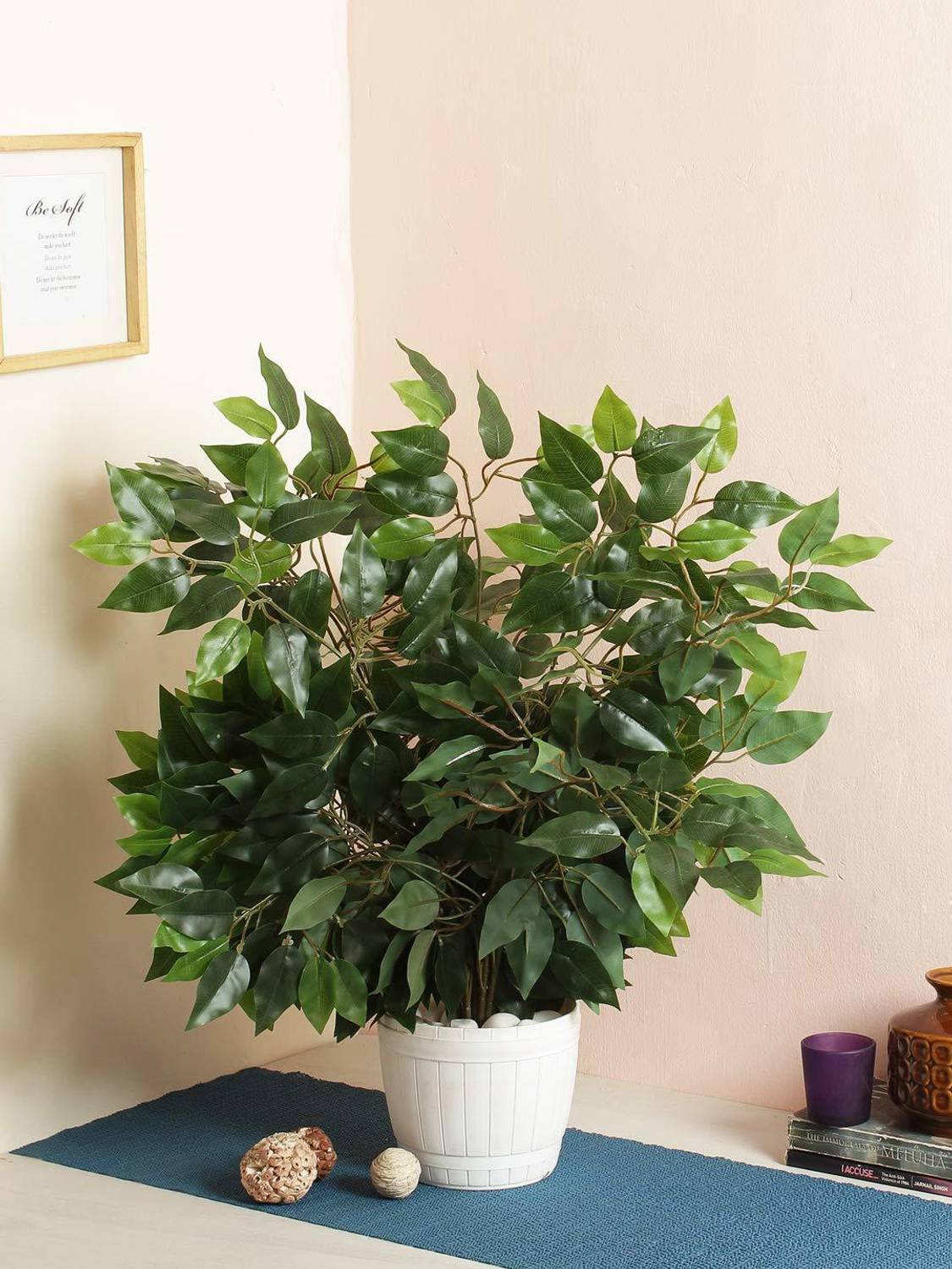 Well Art Gallery Artificial Trees Leaves Decorative Ficus Plants