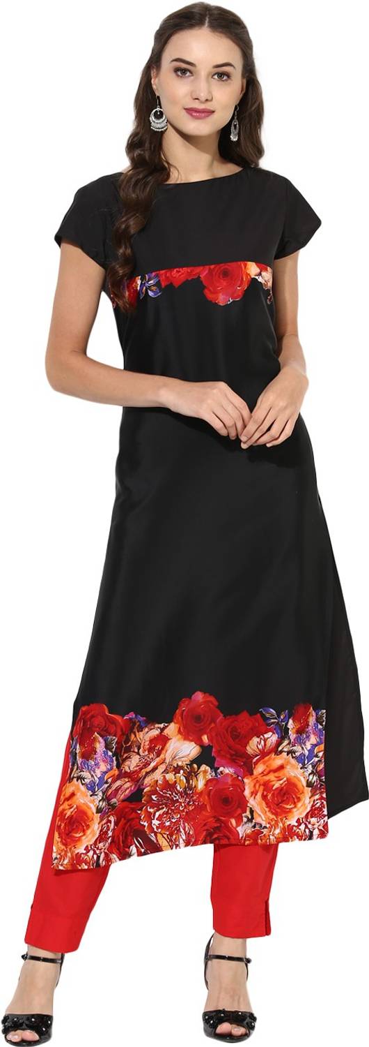 AHIKA Women Printed Straight Kurta