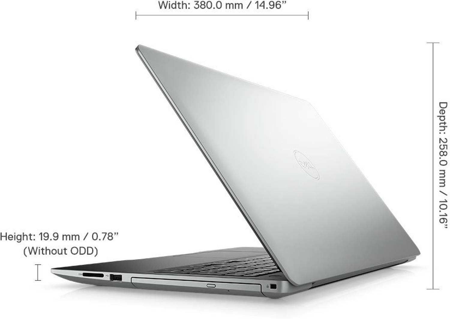 DELL Inspiron 3000 Intel Core i5 10th Gen 1035G1 - (8 GB/1 TB HDD