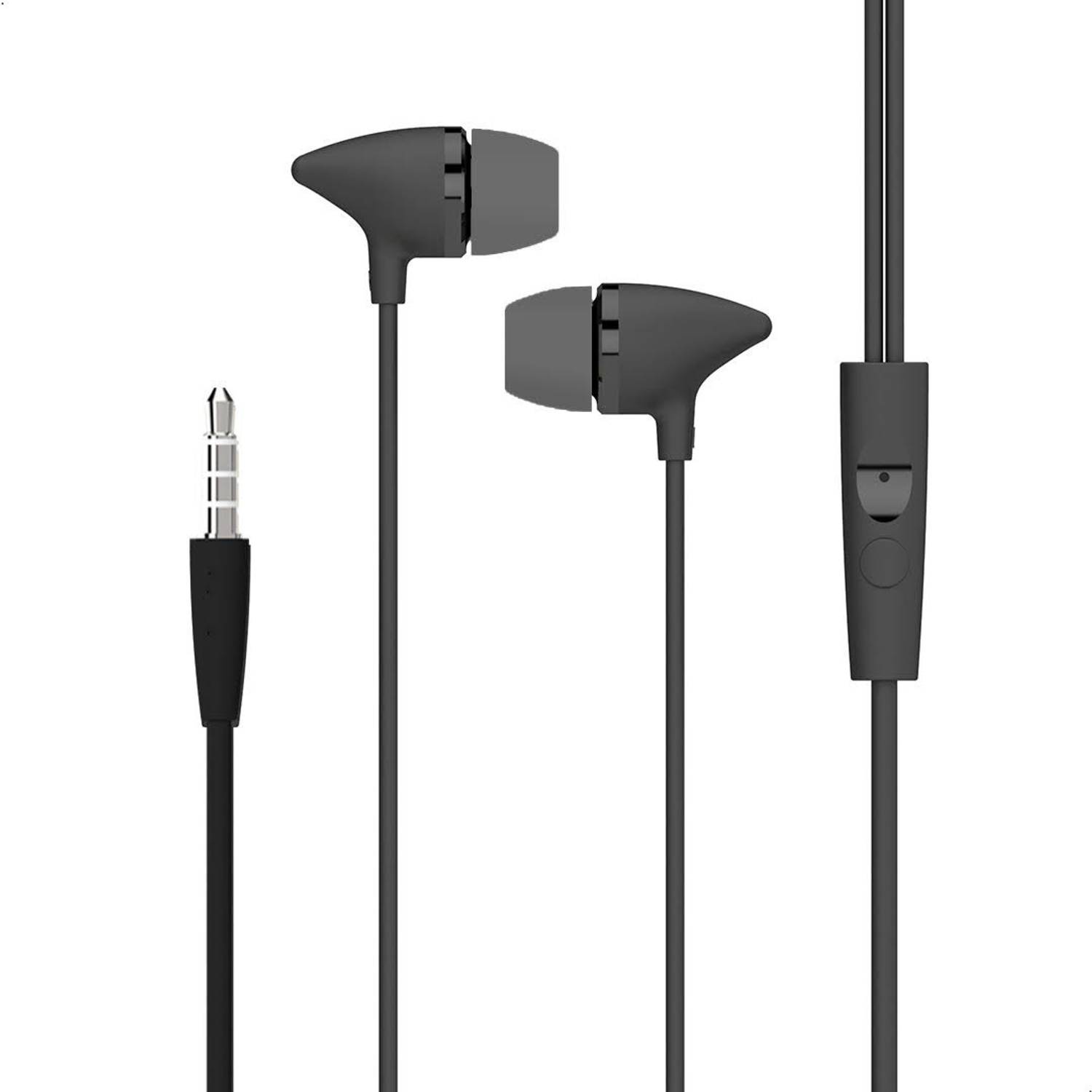 Flipkart SmartBuy C100 Wired Headset (Grey, In the Ear)
