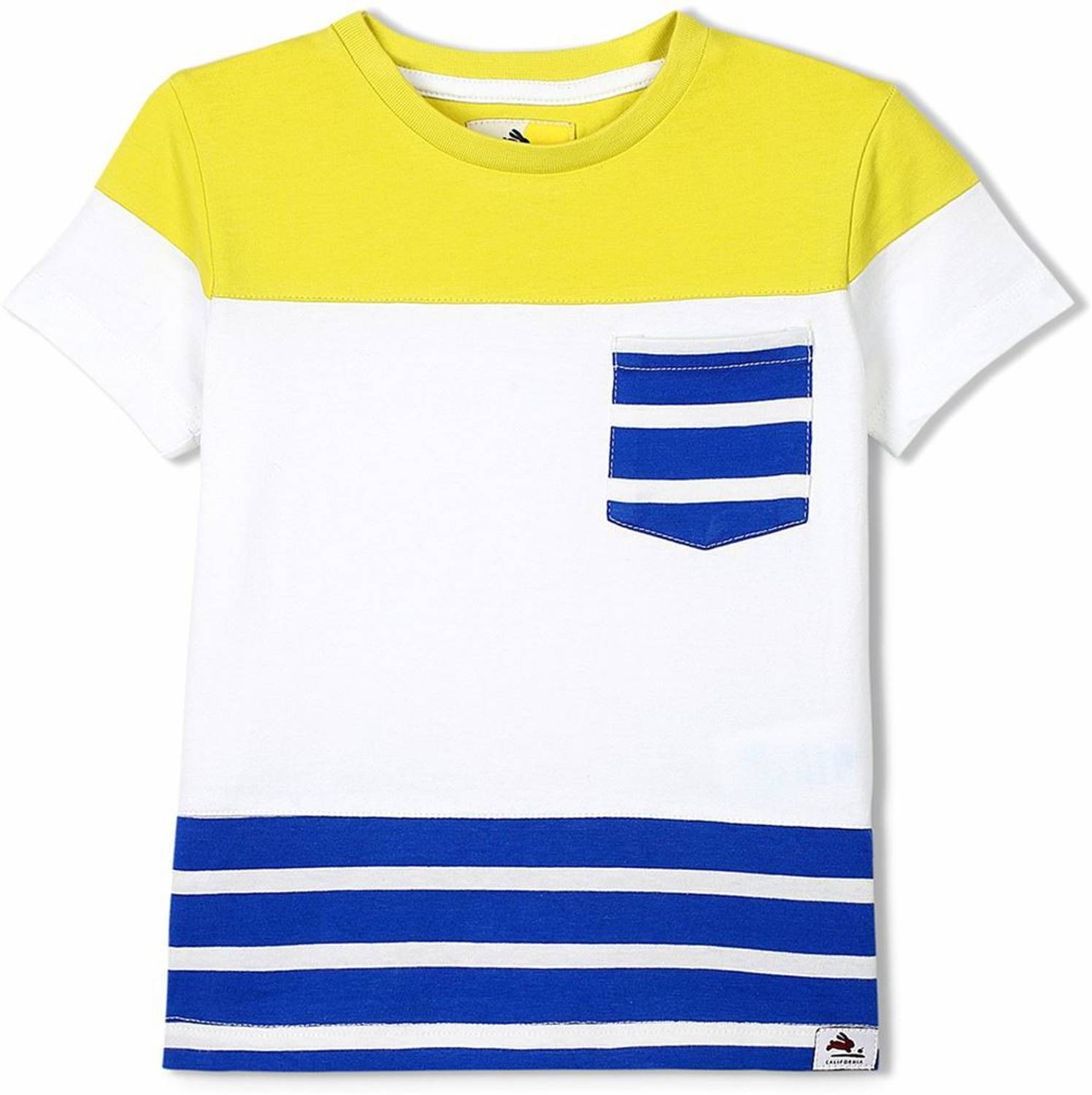 Nitt Hyman  - Cherry Crumble Boys Striped Cotton Blend Regular T Shirt