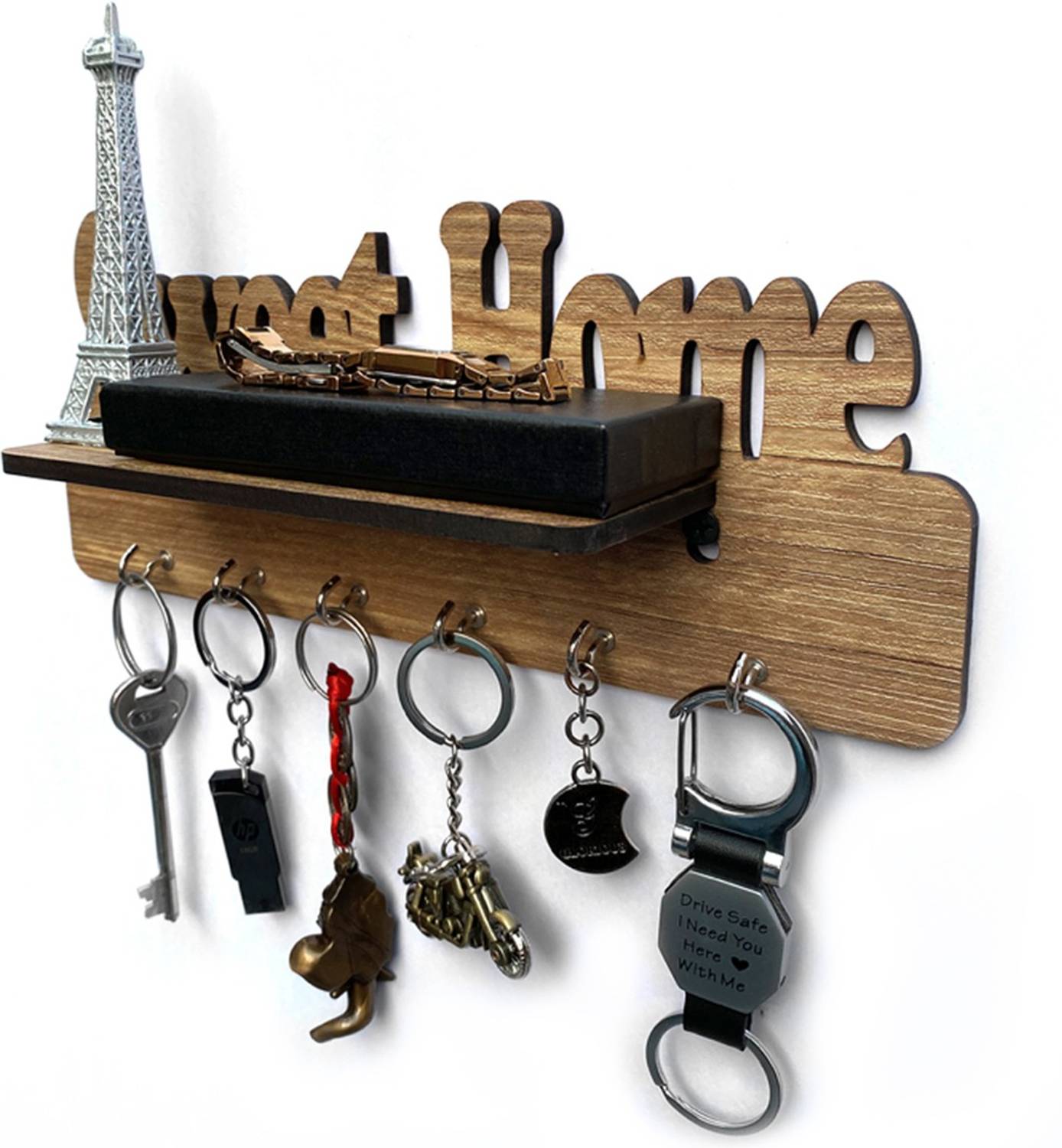 Aquatic Craft Sweet Home-KH (YB) Wood Key Holder