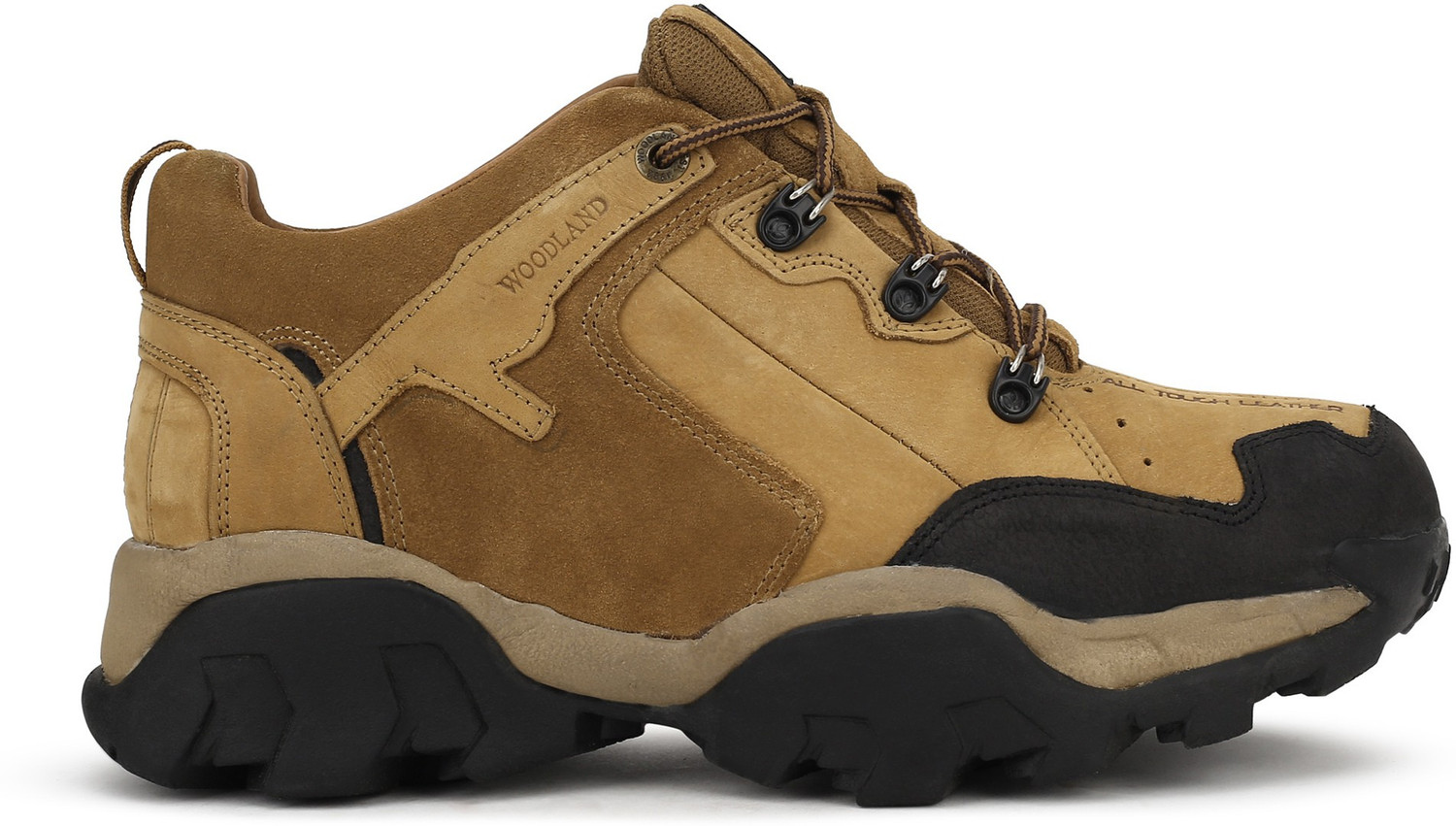 Image of WOODLAND Lace Up Lightweight Breathable Comfortable Daily Use Casuals For Men