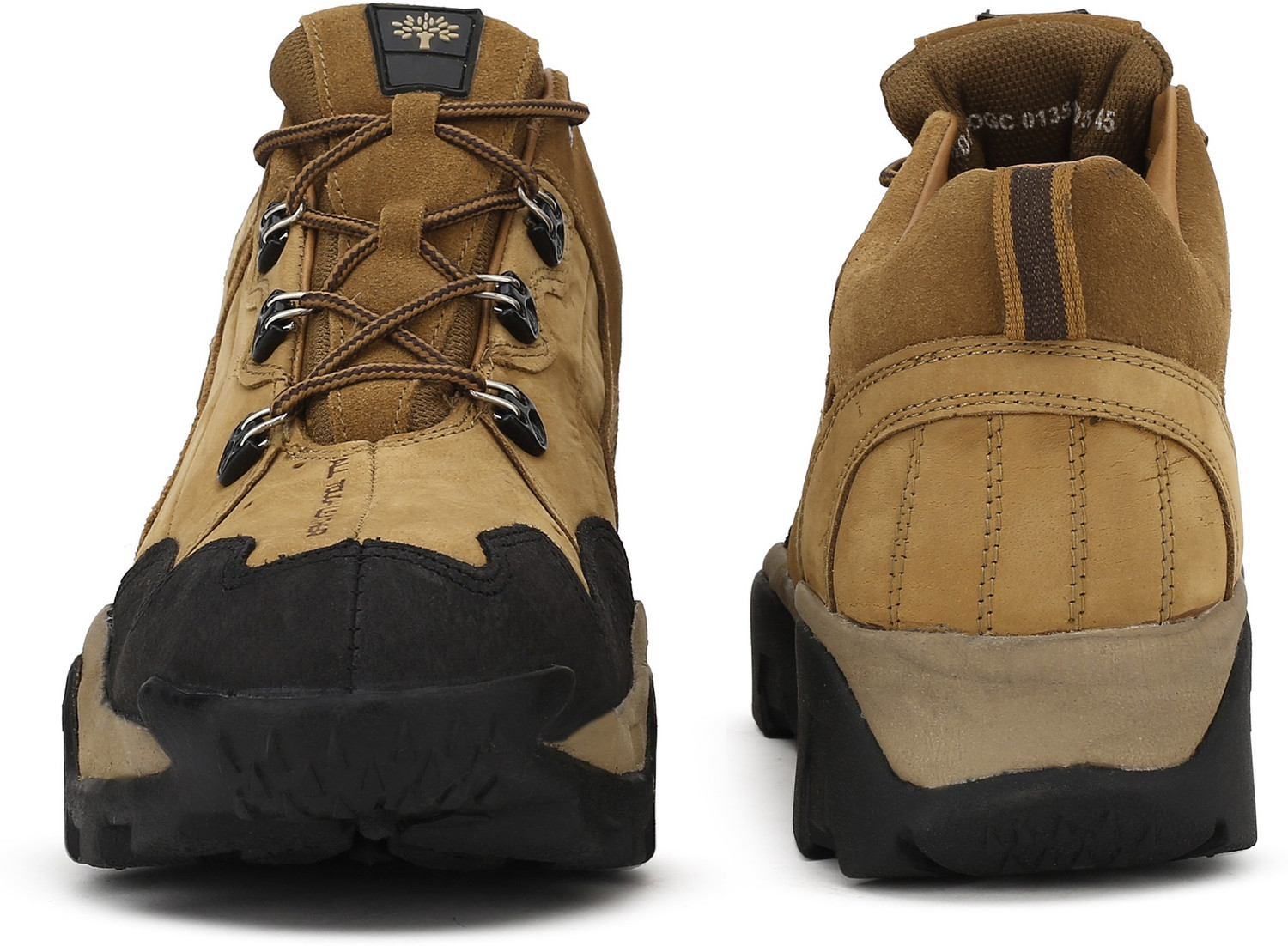 Image of WOODLAND Lace Up Lightweight Breathable Comfortable Daily Use Casuals For Men