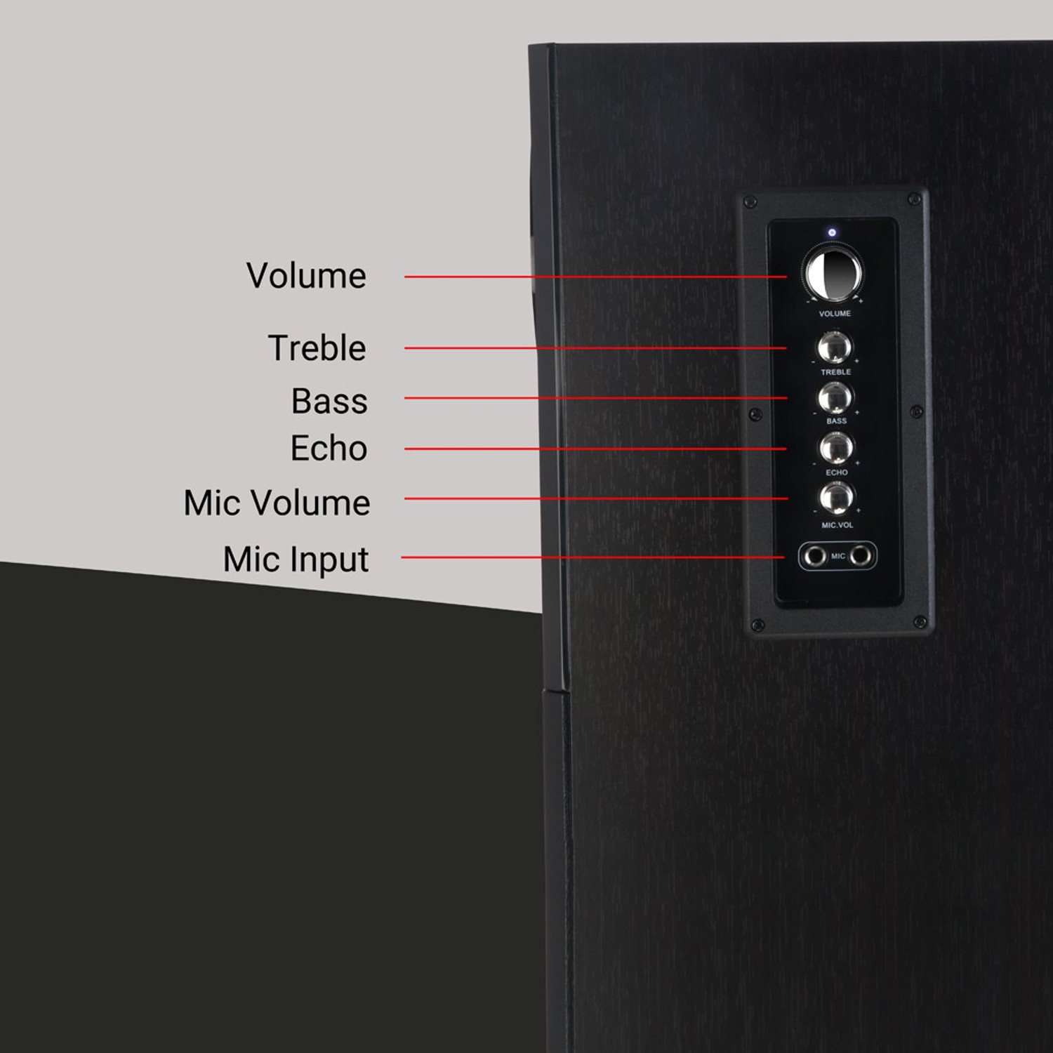 Image of ZEBRONICS ZEB-BT9500RUCF 100 W Bluetooth Tower Speaker