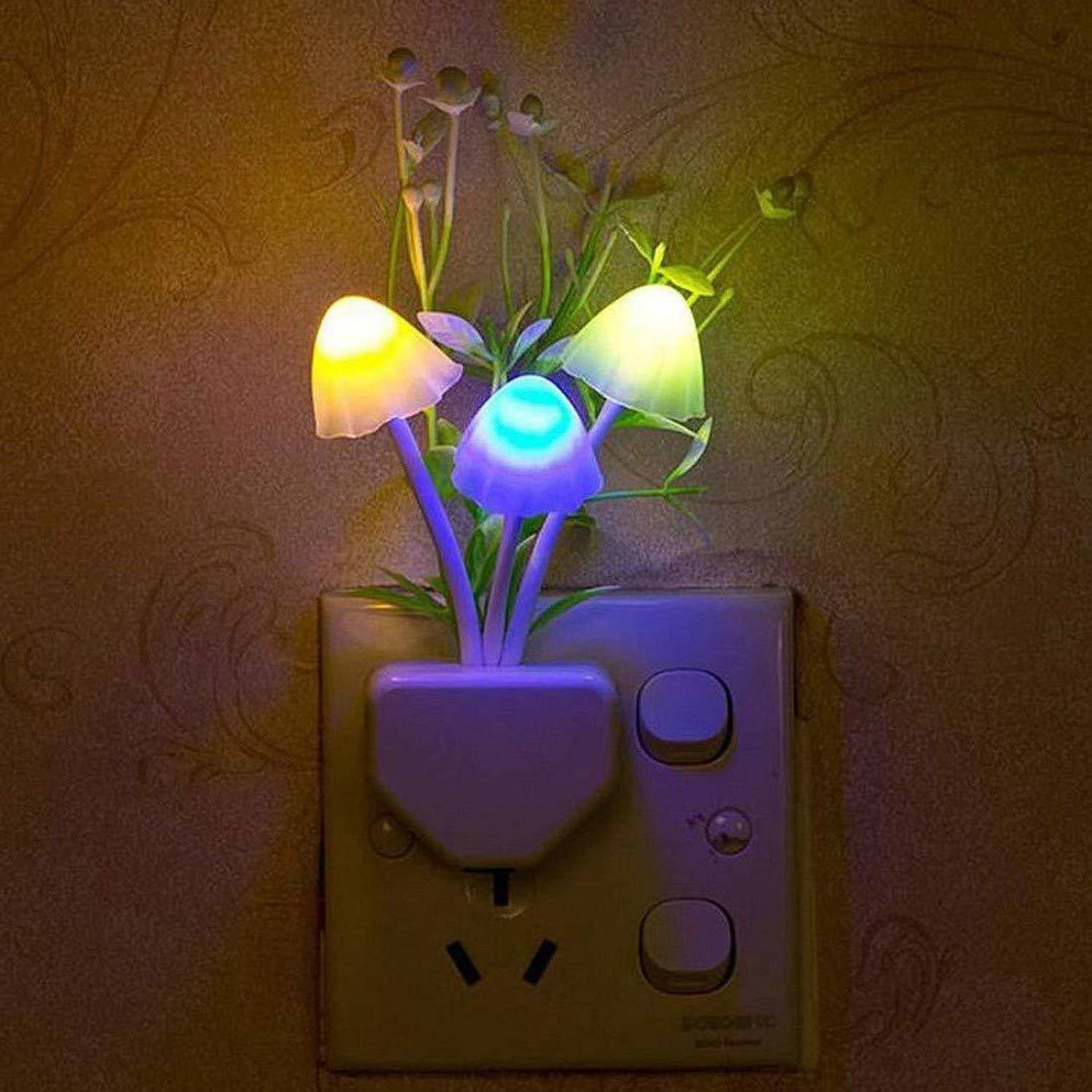 techsale mashroom lamp Night Lamp (5 cm, White)