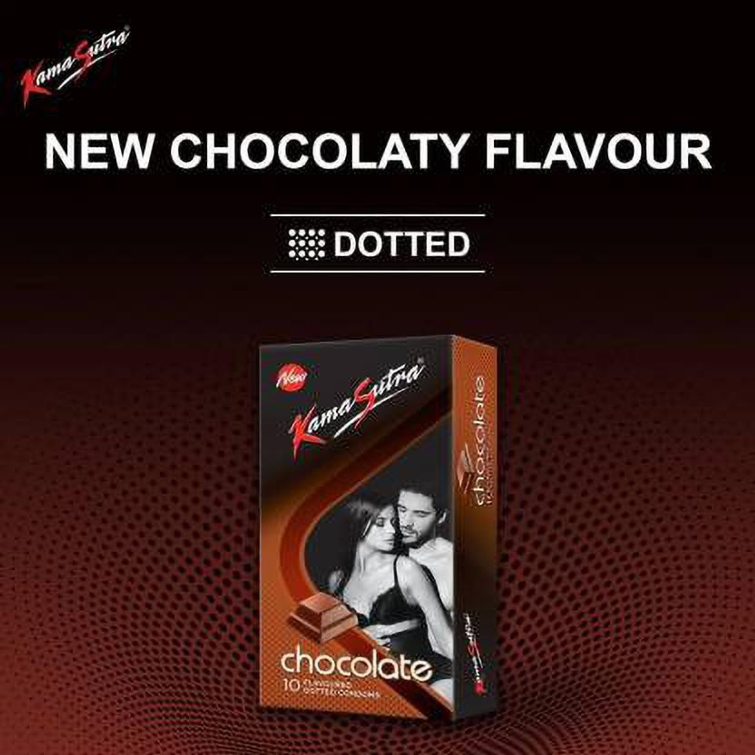 Image of Kamasutra CHOCOLATE CONDOM Condom