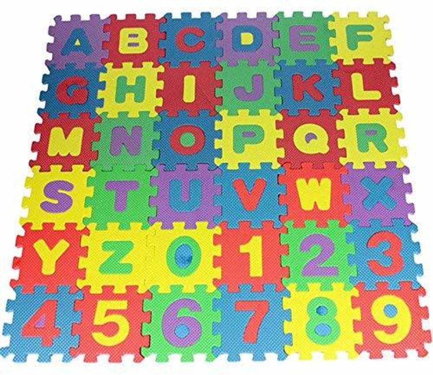 Joanna ABCD/ 1234/ Puzzle Mat/ 36 Pieces/ Learning toy for kids