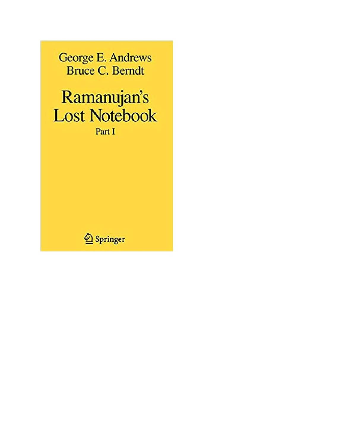 Ramanujan's Lost Notebook, Part-III (PB): Buy Ramanujan's Lost