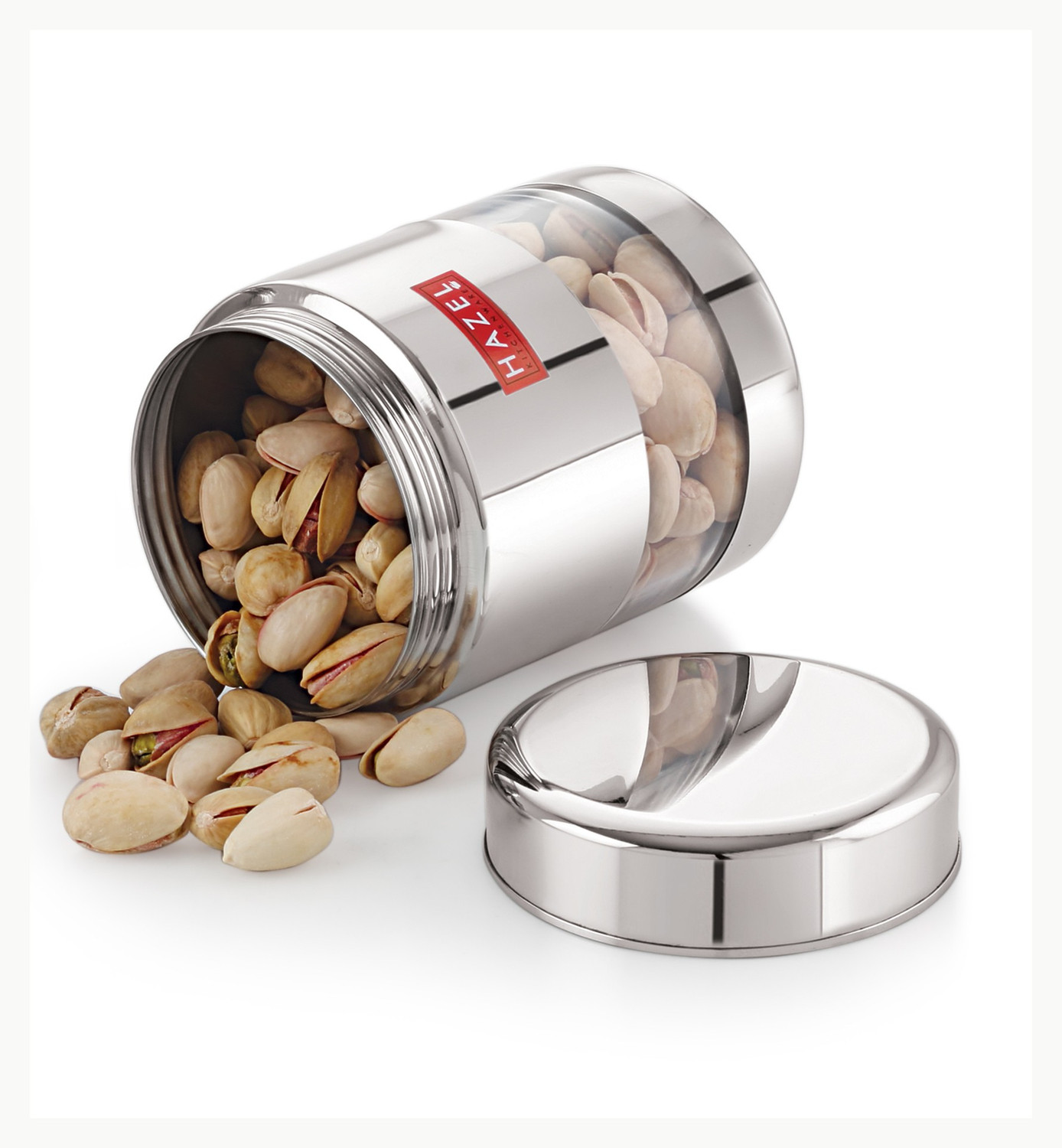 Image of HAZEL Steel Grocery Container - 400 ml