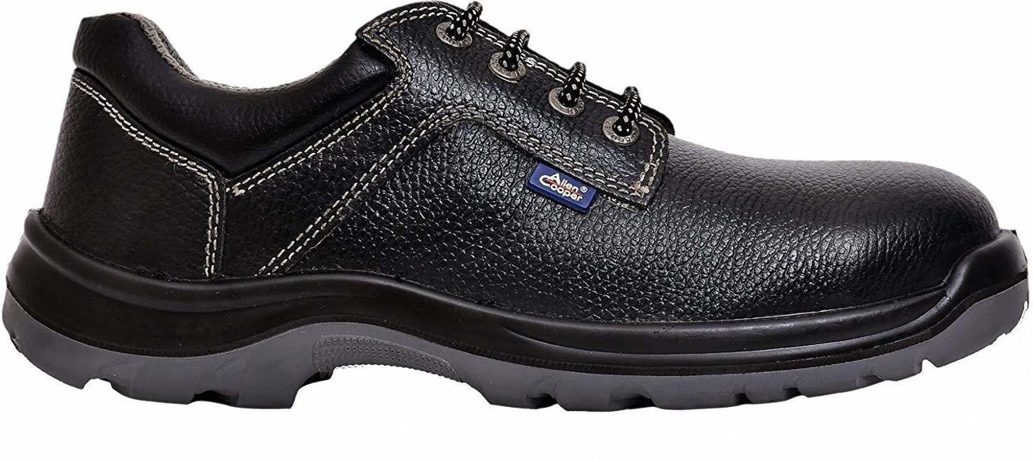 Image of Allen Cooper Steel Toe Genuine Leather Safety Shoe