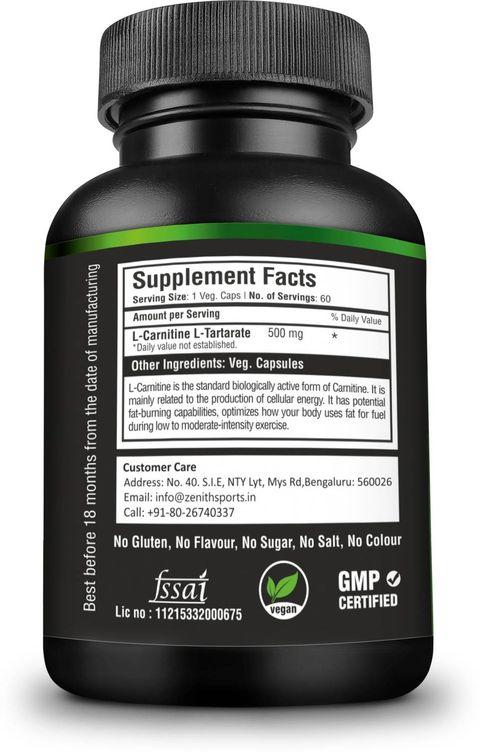 zenith l carnitine review L-Carnitine for building Muscle Mass Zenith Sports L-Carnitine 500mg, 60