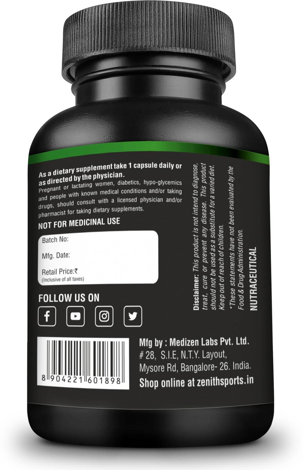zenith nutrition l carnitine Zenith Nutrition L-Carnitine - 500mg Price in India - Buy Zenith Nutrition L -Carnitine