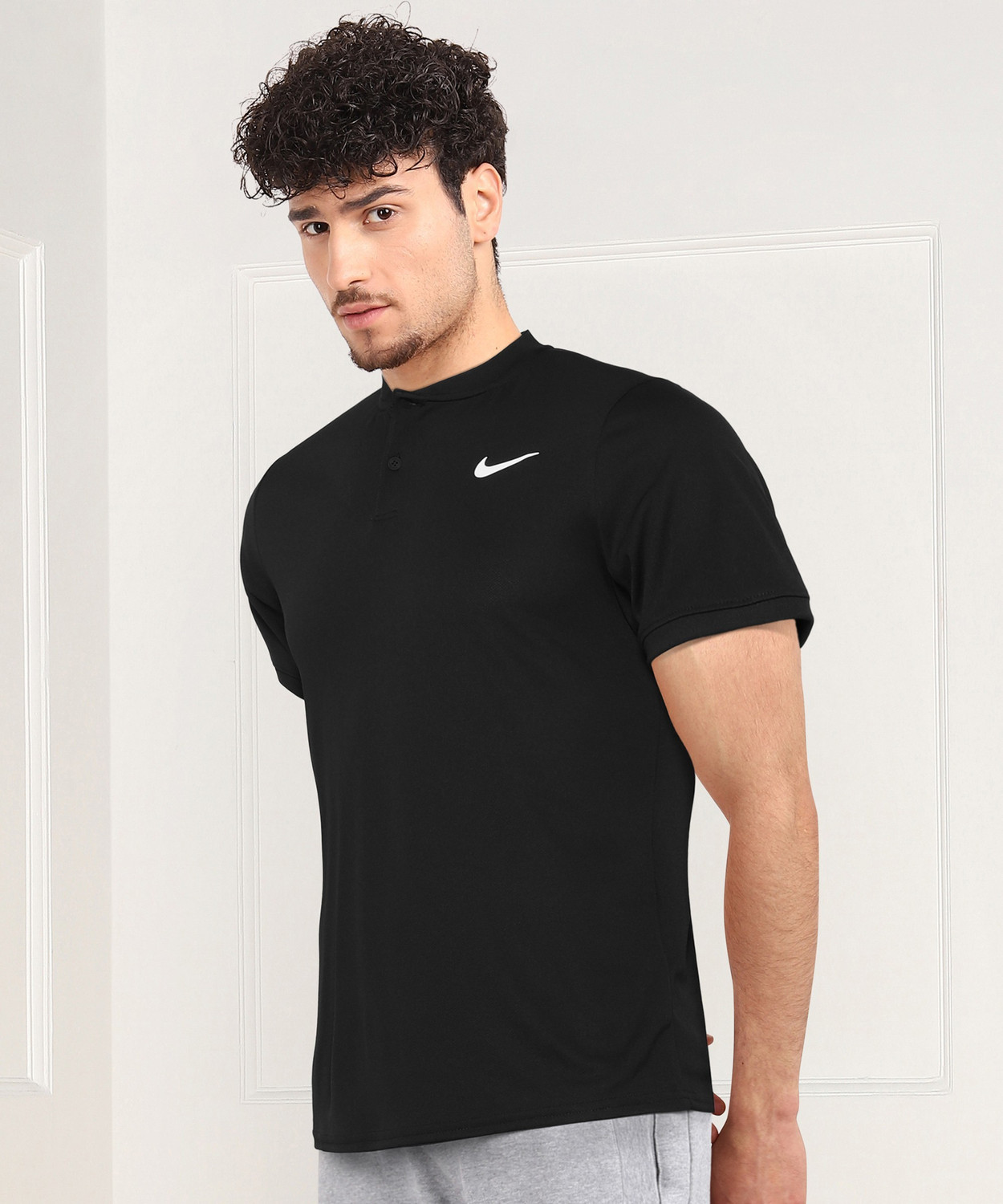 nike mandarin collar