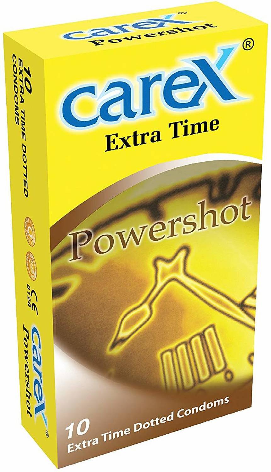 CAREX Extra Time Powershot Condom Pack of 1
