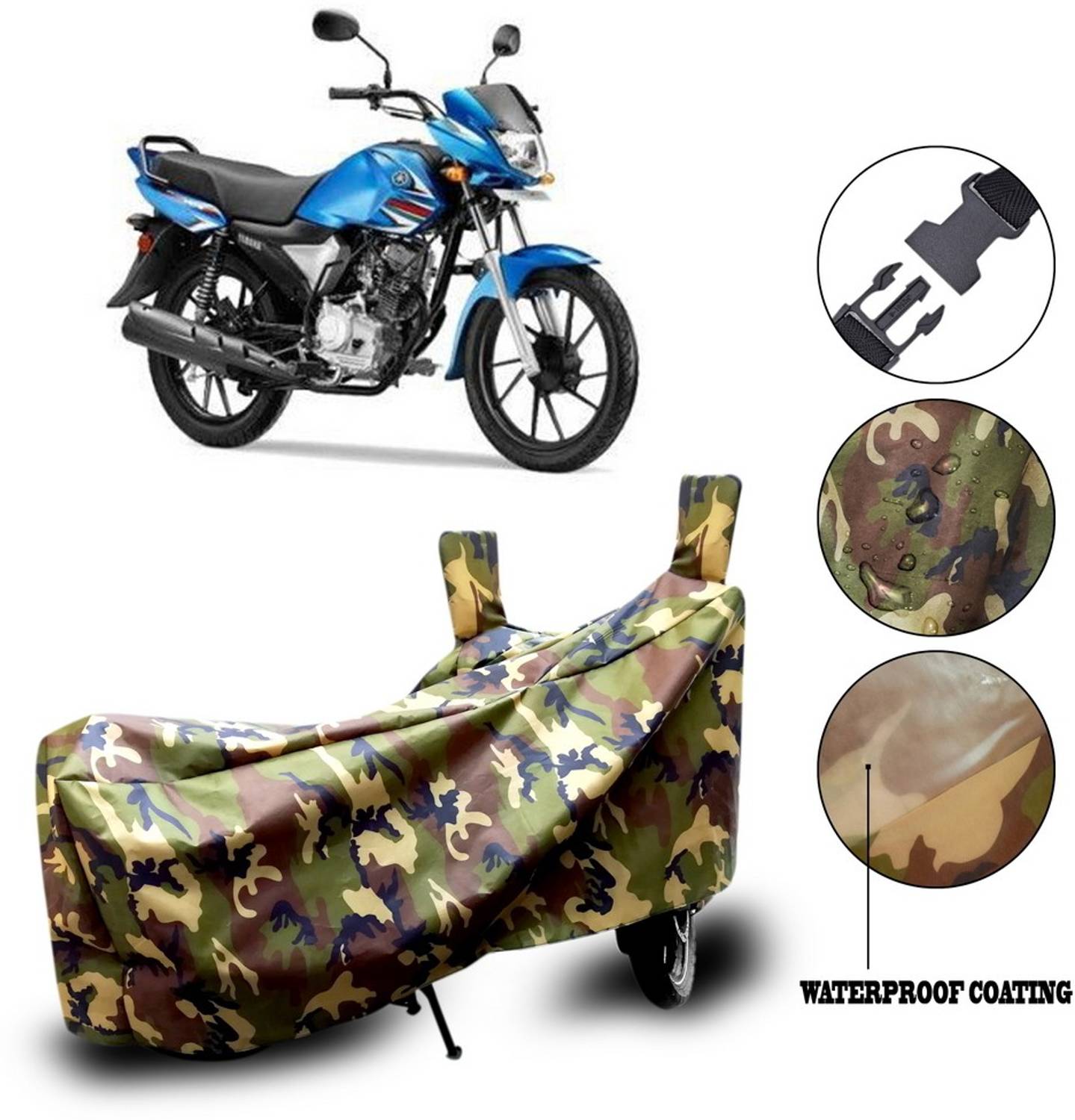 Autogard Waterproof Two Wheeler Cover for Yamaha