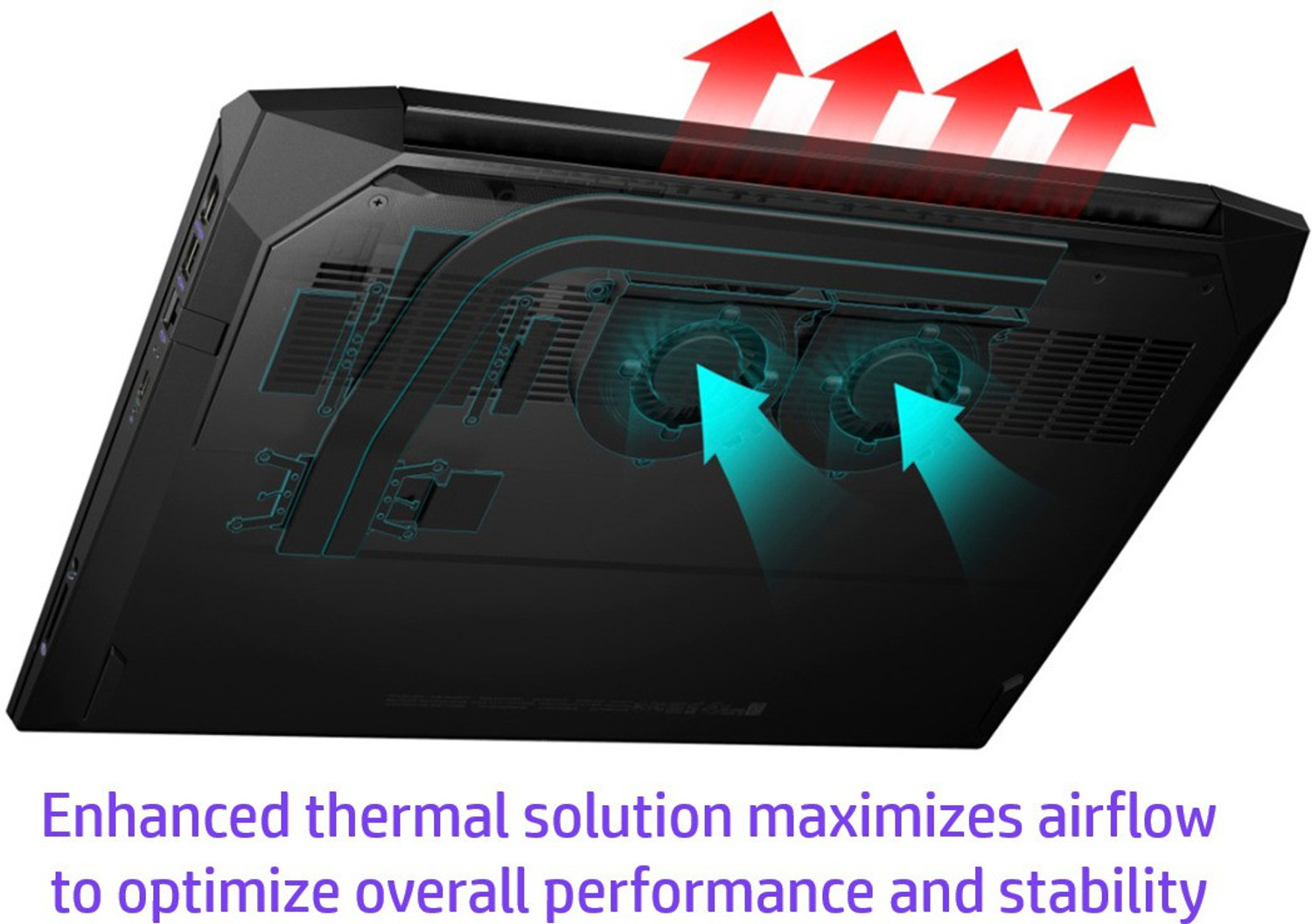 Image of HP Pavilion 15-EC AMD Ryzen 5 Quad Core 3550H - (8 GB /1 TB HDD /128 GB SSD /Windows 10 Home /4 GB Graphics /NVIDIA GeForce GTX 1650) 15-ec0066AX Gaming Laptop