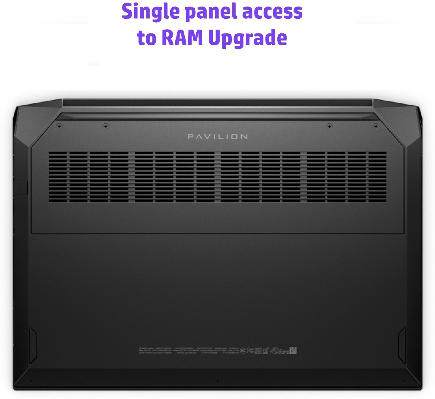 Image of HP Pavilion 15-EC AMD Ryzen 5 Quad Core 3550H - (8 GB /1 TB HDD /128 GB SSD /Windows 10 Home /4 GB Graphics /NVIDIA GeForce GTX 1650) 15-ec0066AX Gaming Laptop