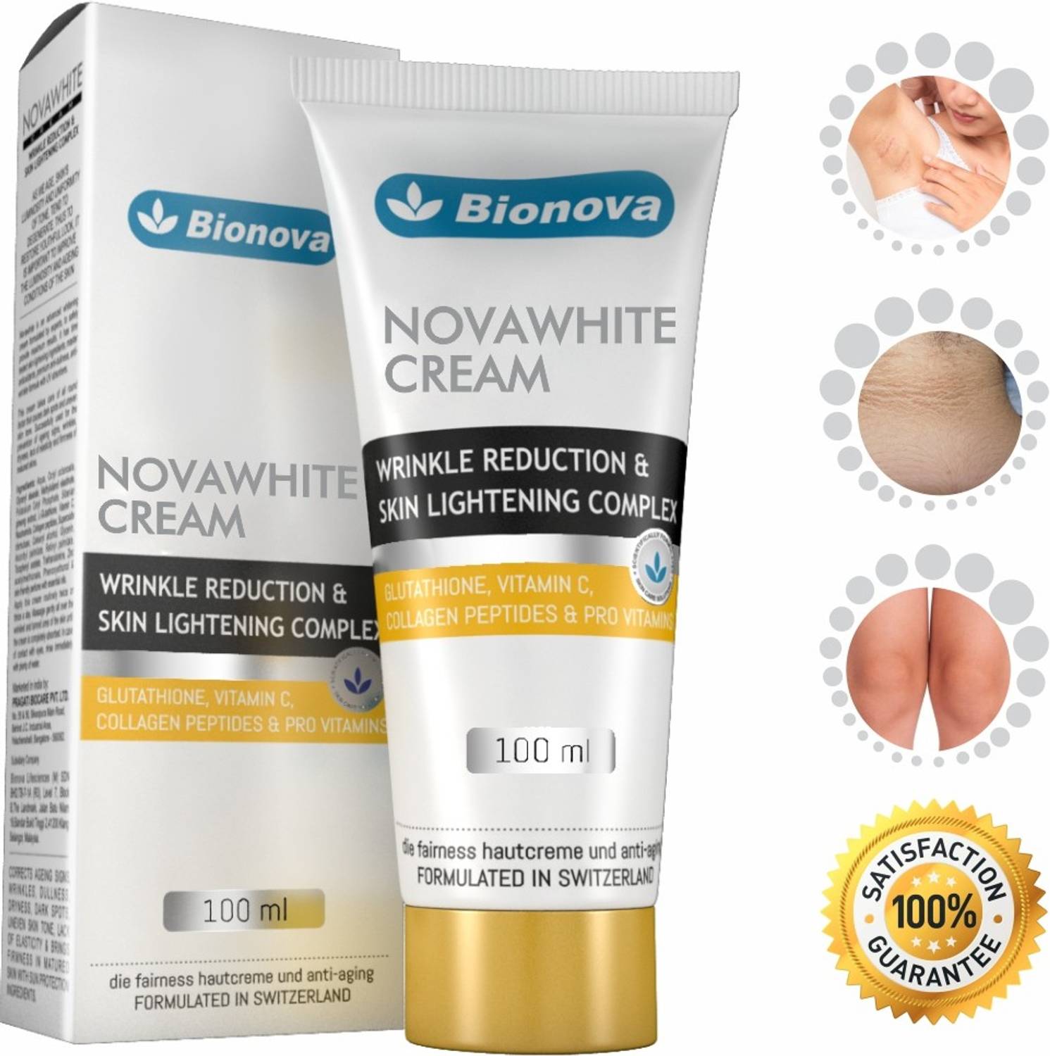 novawhite glutathione lotion Bionova and Vitamin-C Cream Bionova Novawhite Glutathione and Vitamin-C