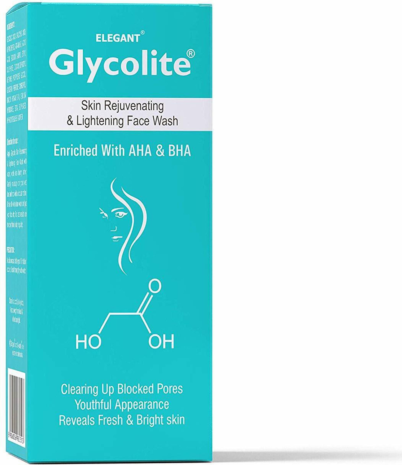 Image of ELEGANT Glycolite Skin Rejuvenating & Lightening Facewash 60ml (Pack of 1) Face Wash