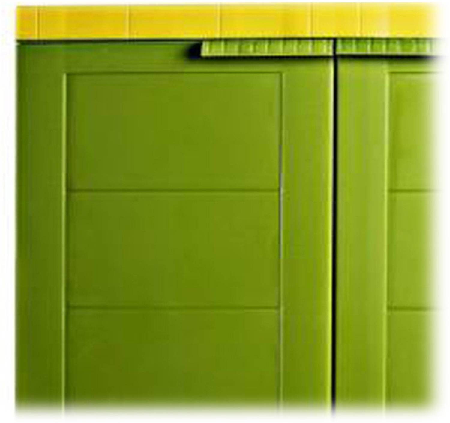 Cello Plastic Cupboard Green - Image 4