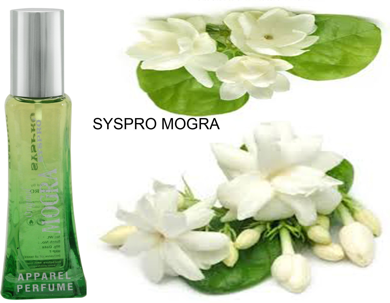 Image of Syspro Mogra Perfume (50 ml) for Men, Women & Unisex With Long Lasting Fragrance Eau de Parfum - 50 ml