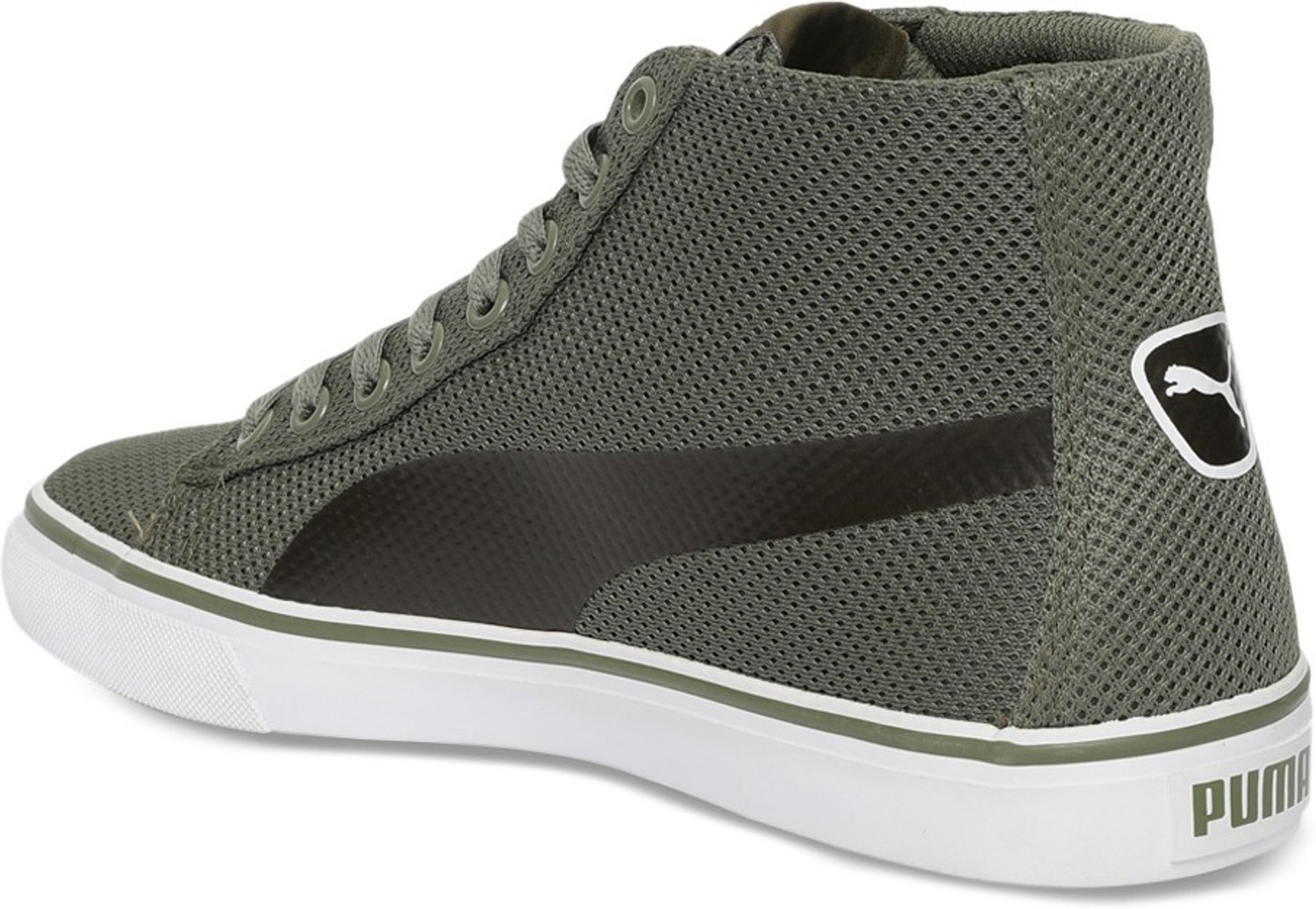 Image of PUMA Troop Mid Knit IDP Sneakers For Men