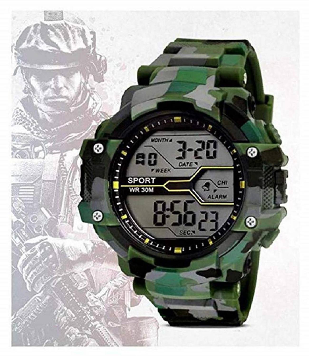 Acnos Digital Watch - For Men