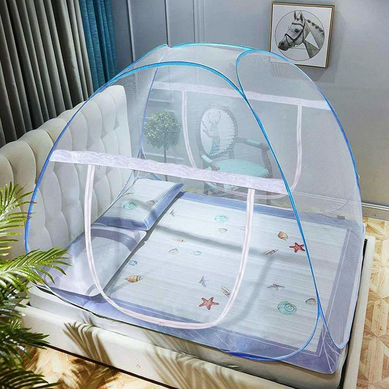 Image of ShopGlobal Nylon Adults Mosquito Net