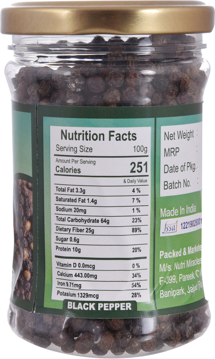 Image of NUTRI MIRACLE black pepper combo pack