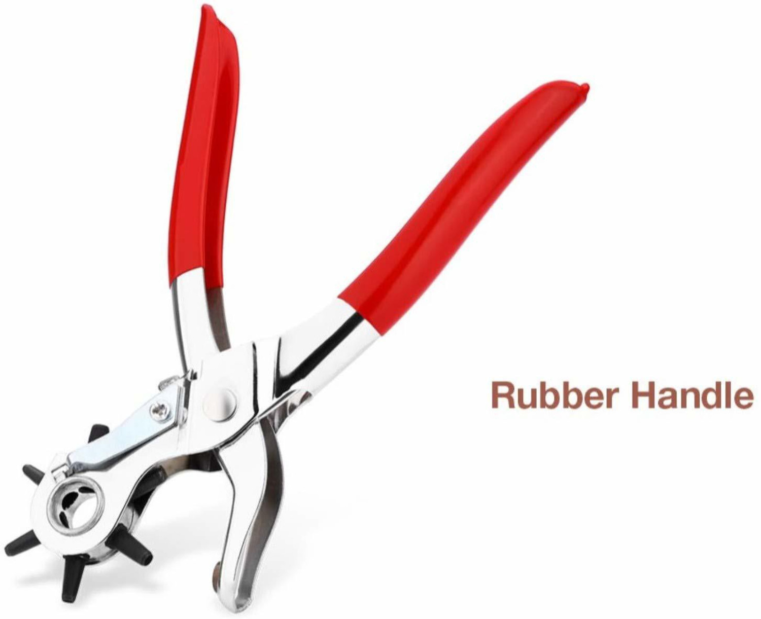 Image of Drunna Metal Belt Punching Machine with Multiple Hole Sizes Pliers Repair Tool /Multi-Tools for Leather Strap or Waist Belts Pincer Plier
