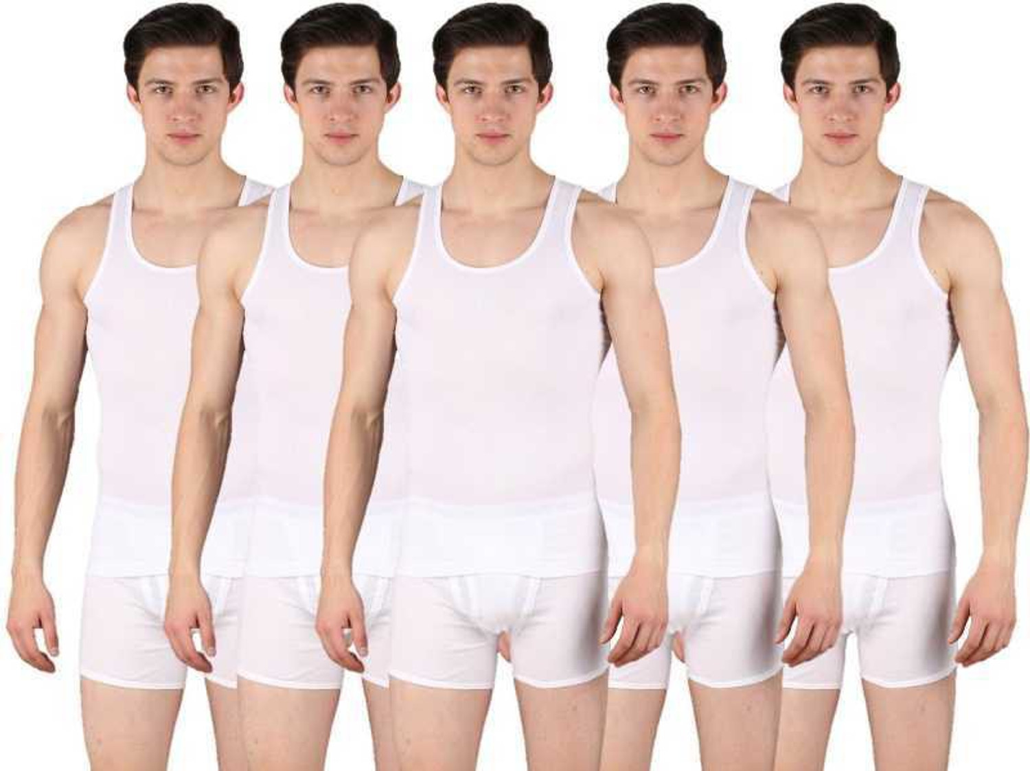 Image of RUPA Pack of 5 0113 Men Vest