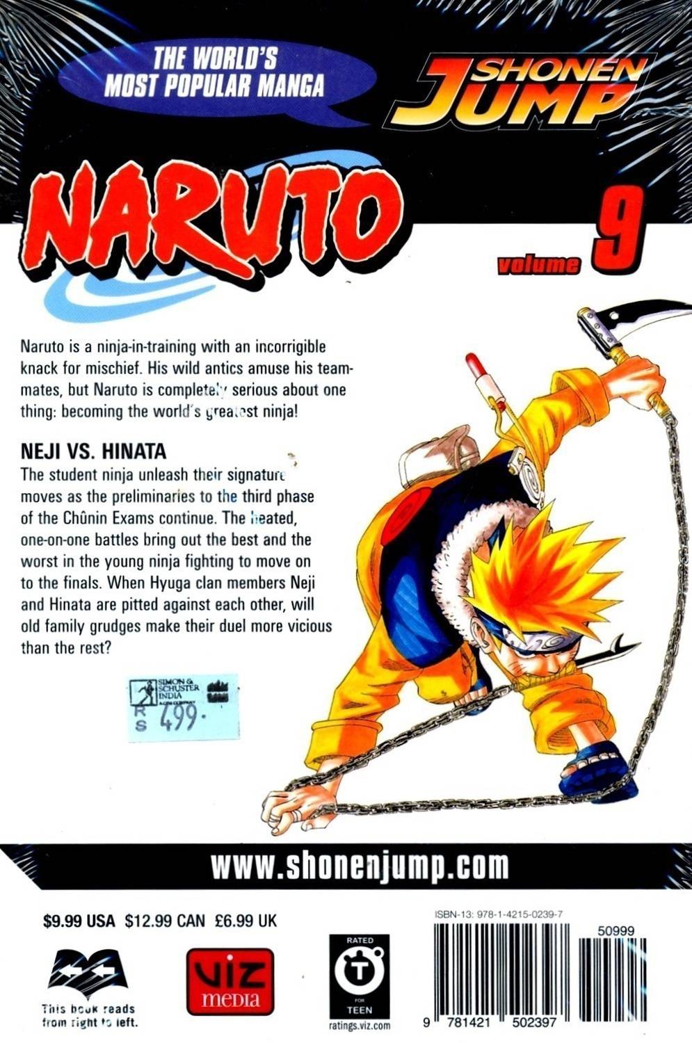 Naruto, Vol. 9: Volume 9: Buy Naruto, Vol. 9: Volume 9 by