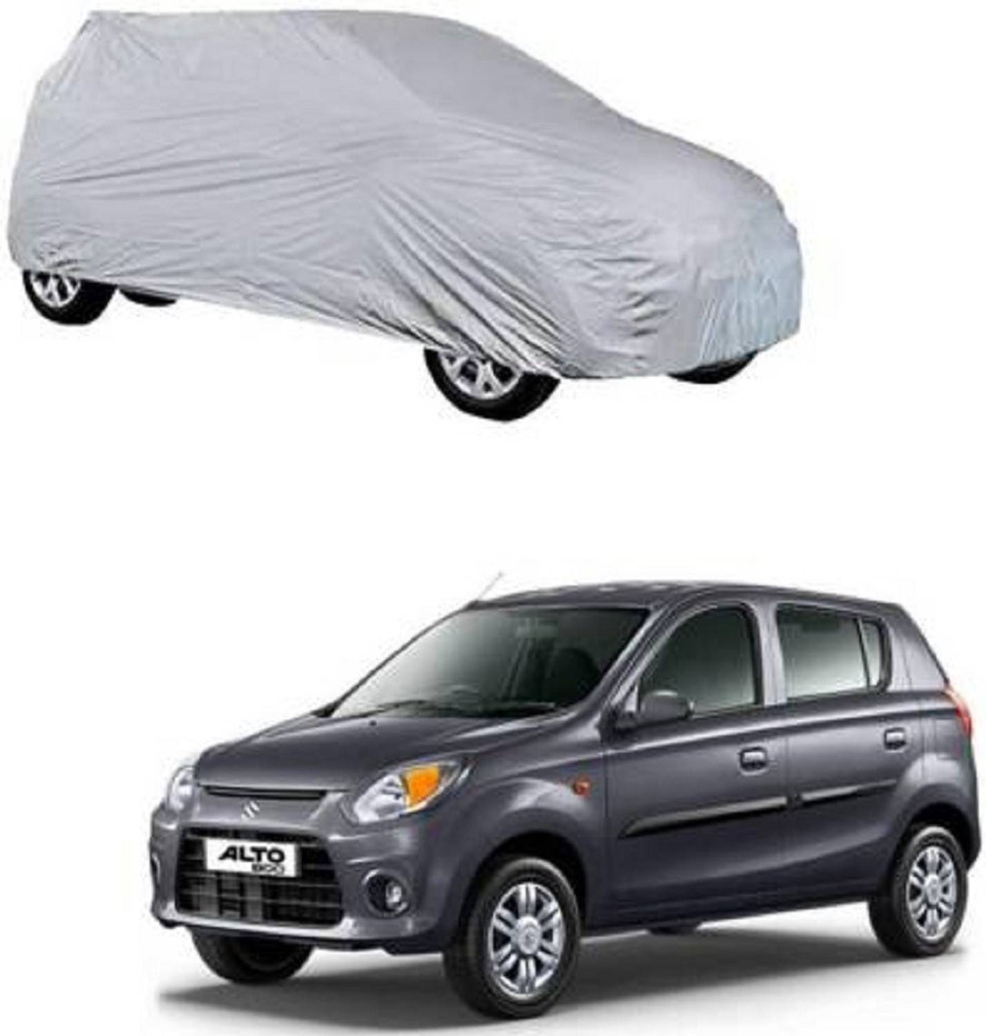 AutoRash Car Cover For Maruti Suzuki Alto 800 (Without Mirror Pockets)