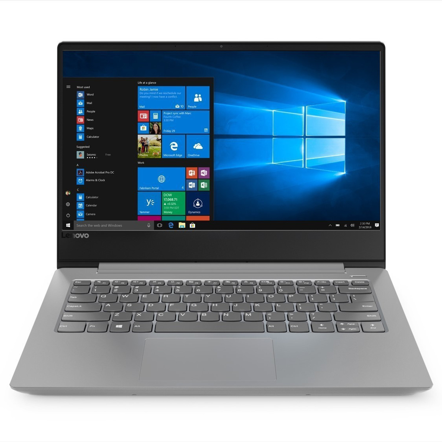 Image of Lenovo Ideapad 330s Intel Core i3 8th Gen 8130U - (4 GB /1 TB HDD /Windows 10 Home) 330S-14IKB Thin and Light Laptop