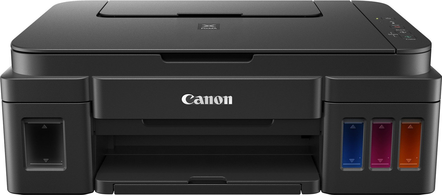 Image of Canon PIXMA G2000 Multi-function Color Ink Tank Printer (Color Page Cost: 0.21 Rs. | Black Page Cost: 0.09 Rs. | Borderless Printing)