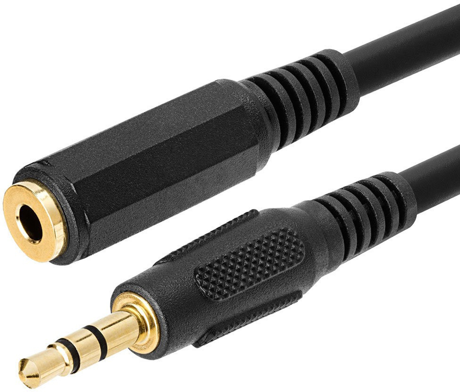 Image of HexaGear AUX Cable 1.5 m 100% Original Gold plated 1.5 meter Heavy duty wire 3.5mm Male to Female Stereo Audio Cable || Aux extension cable