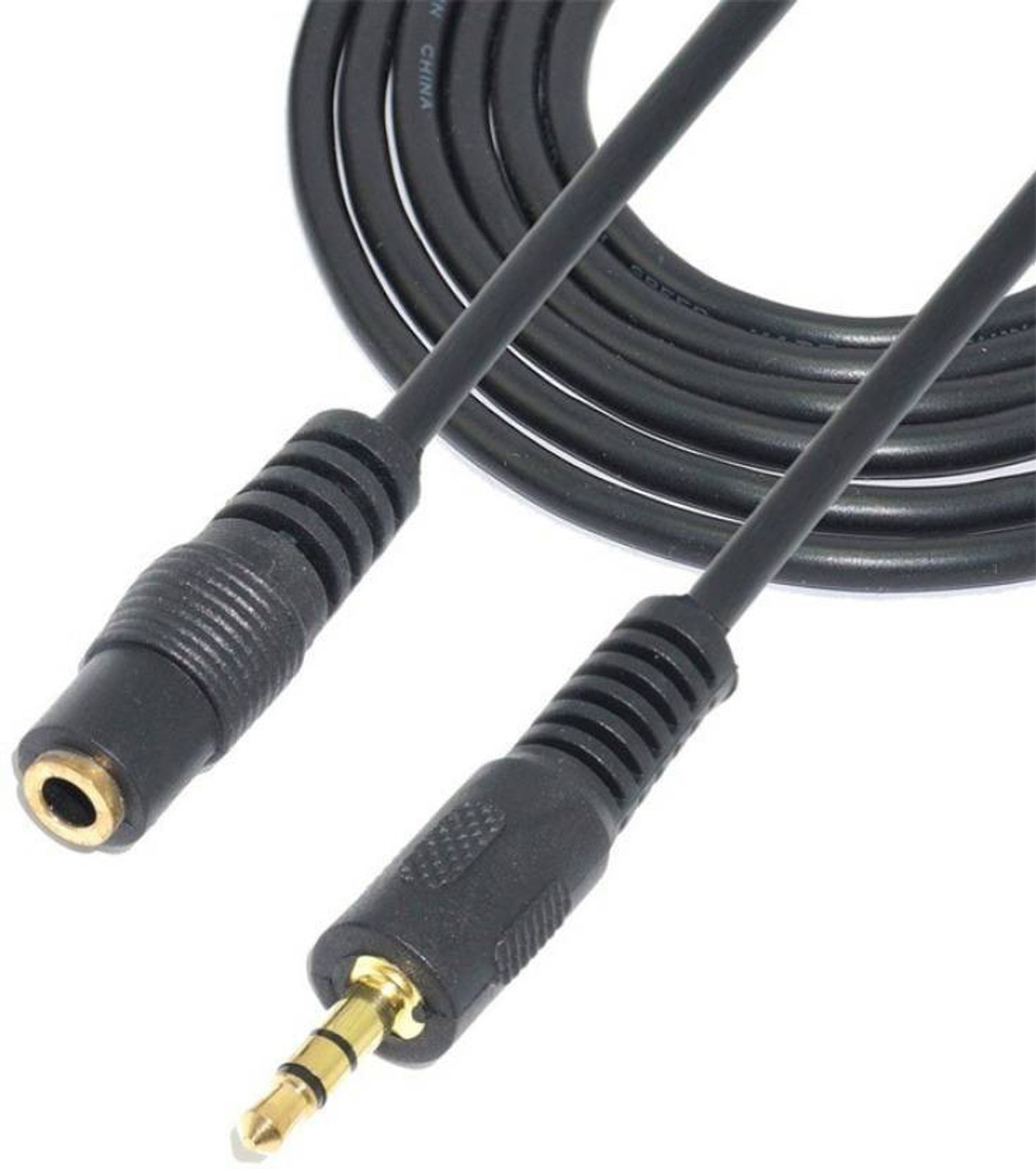 Image of HexaGear AUX Cable 1.5 m 100% Original Gold plated 1.5 meter Heavy duty wire 3.5mm Male to Female Stereo Audio Cable || Aux extension cable