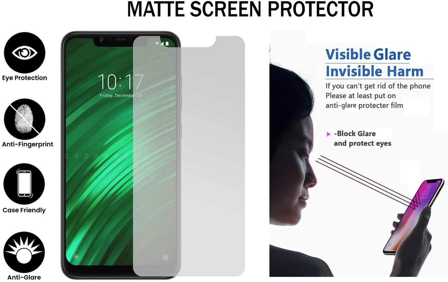 Image of Fasheen Impossible Screen Guard for TECNO CAMON IACE 2X