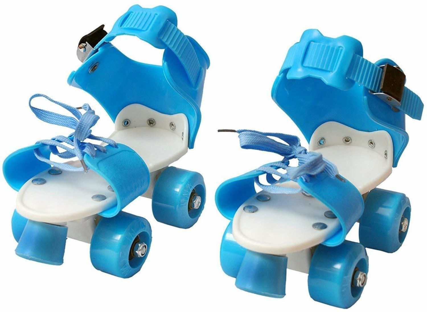 Image of EDENGLOW for Kids Age Group 5-12 Years Adjustable Inline Skating Shoes Quad Roller Adults Size 4 UK - 6 UK