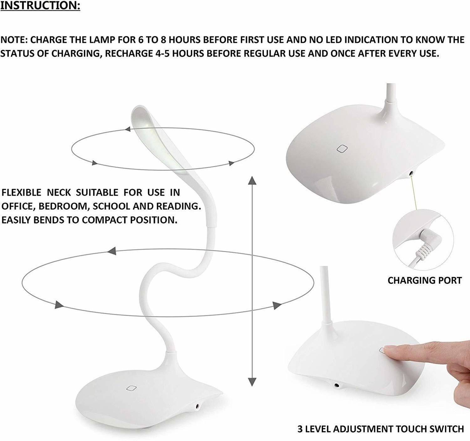 REXBURG K123 Foldable Study Lamp - Image 4