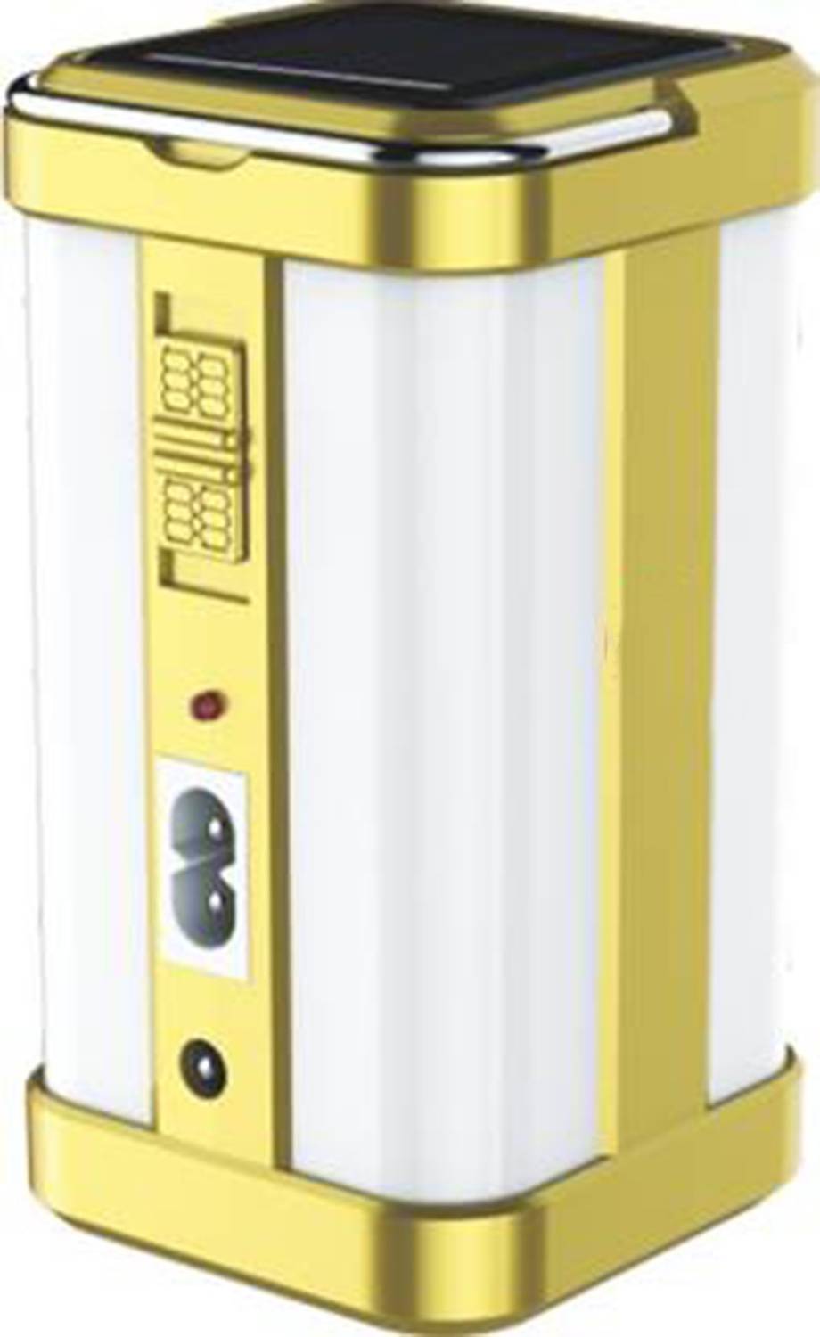 FIRSTLIKE Home Emergency Light 4 Side Tube with Solar Extra Bright Light 7 hrs Lantern Emergency Light