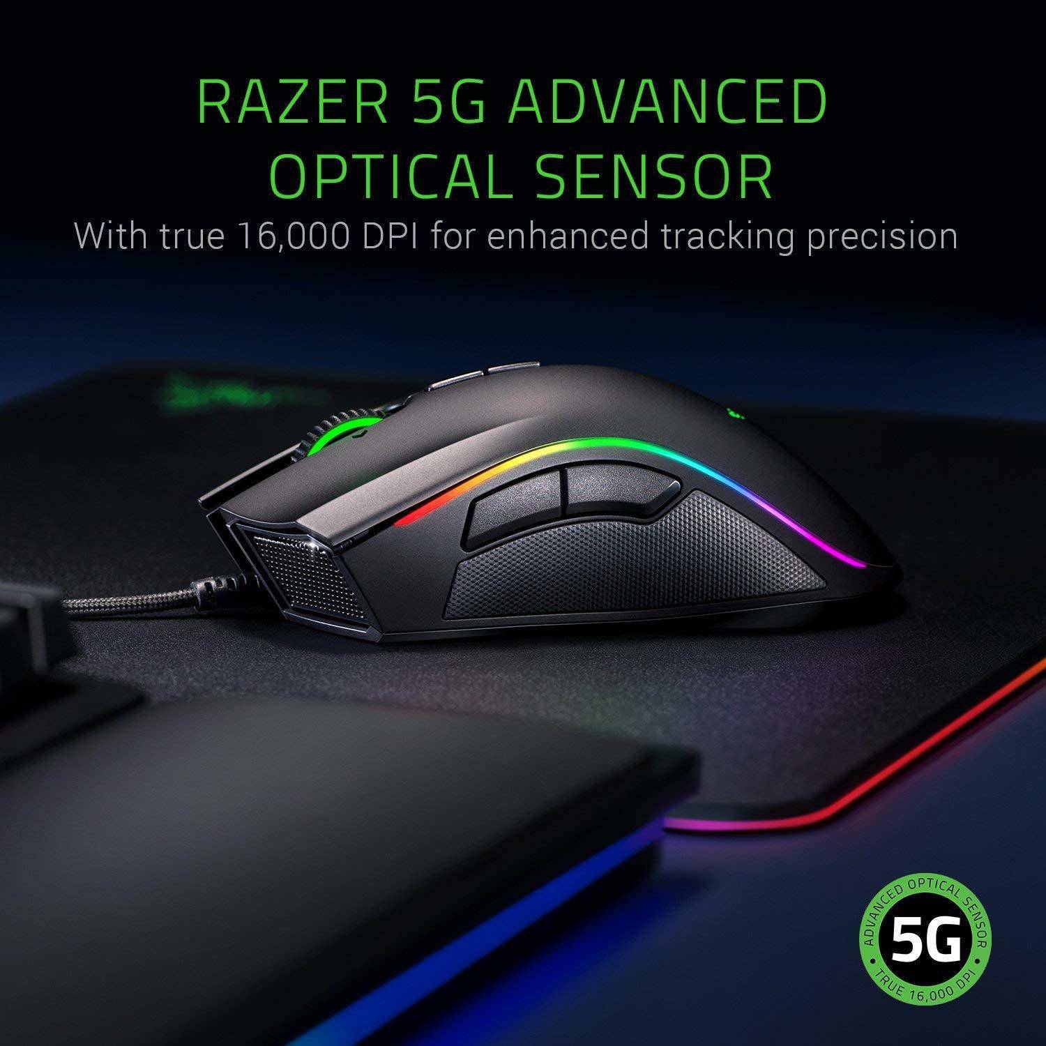 Razer Mamba Elite - Right-Handed Gaming Mouse (RZ01-02560100-R3M1